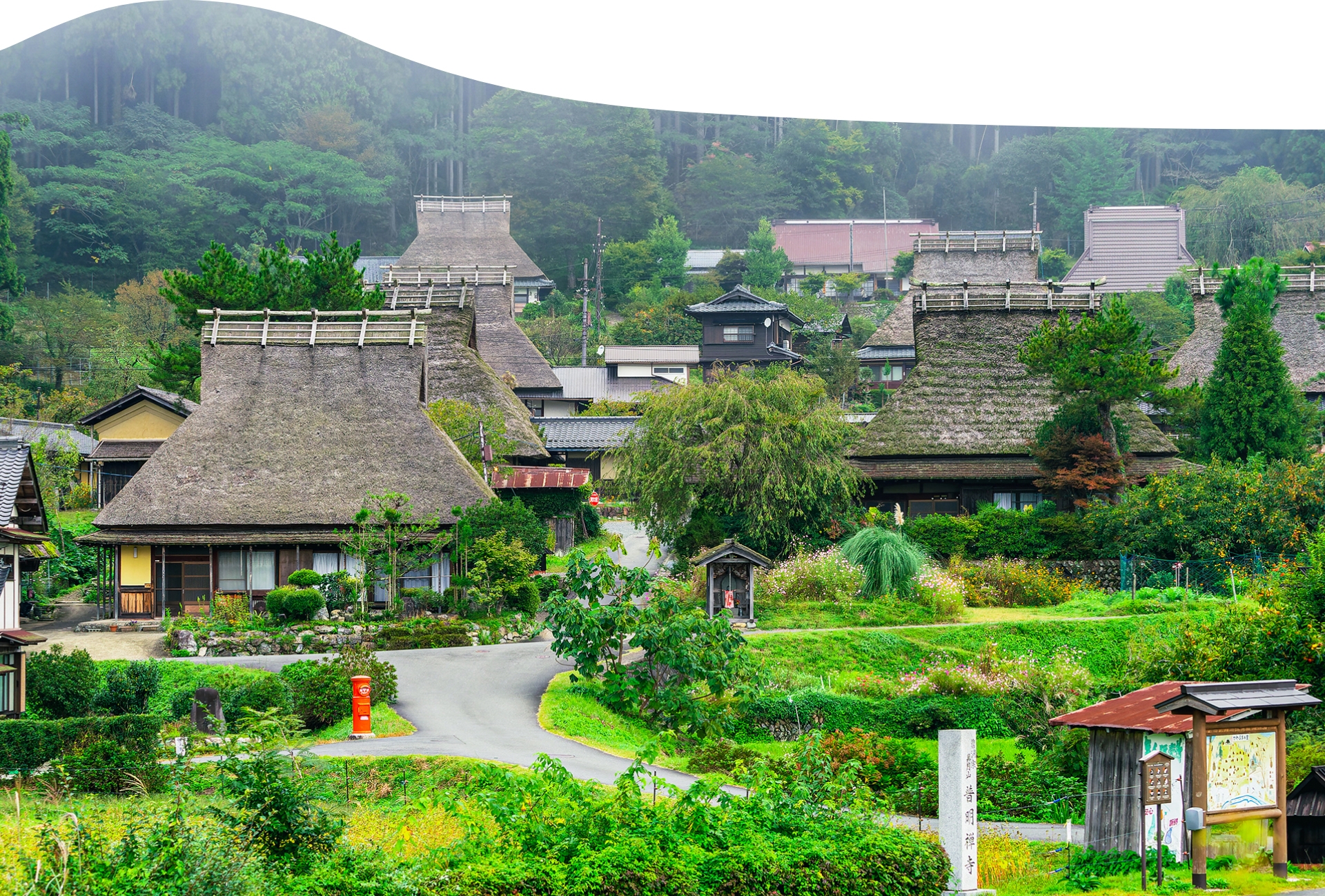 美山町のロケーション